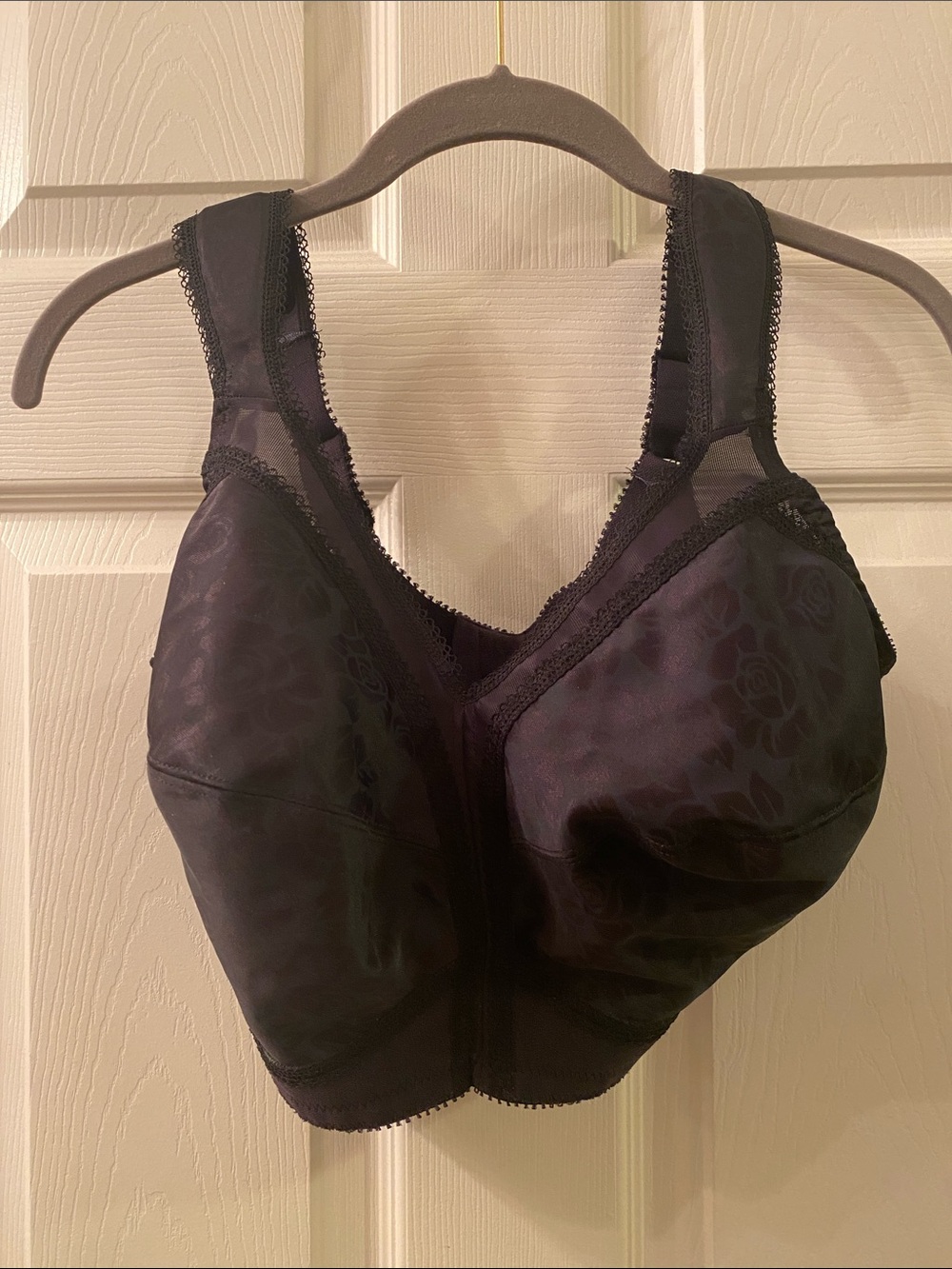 Playtex Black Full-Coverage Support Bra